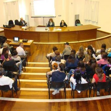 2 - la presentazione della relazione in streeming dell'arch. Celona