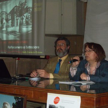2- La dott.ssa Pipitò presenta l'intervento dell'arch. Celona