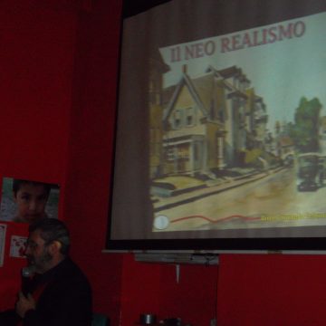 4- l'arch. Celona illustra il neo realismo ideologia di riferimento al processo italiano dell'architettura popolare