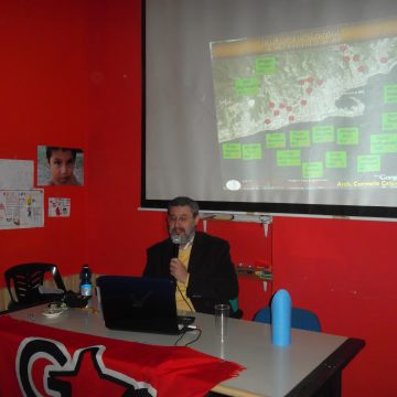 6-l'arch. Celona Illustra la mappa dei villaggi ultrapopolari sorti a Messina per supplice ad un deficit di alloggi