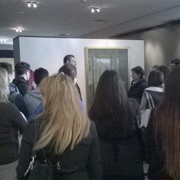 14- visitatori alla mostra