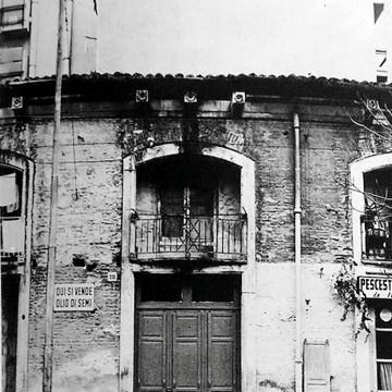 4- la tipologia a Taberna Romana delle botteghe - la classica Casa e Putia in cui si svolgevamo le attività artigianali e commerciali